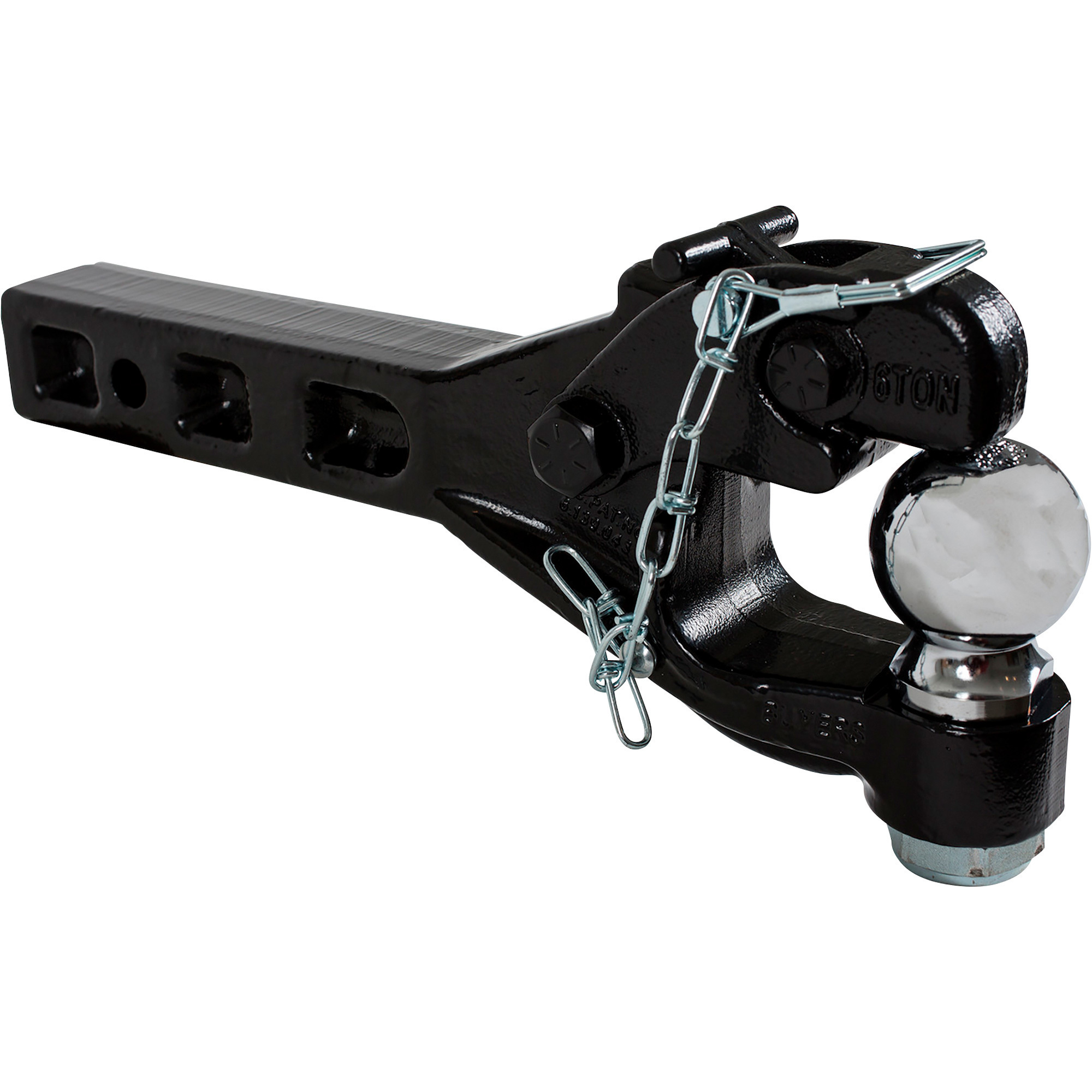 Buyers Products, 6 Ton Combination Hitch 2-5/16in. Ball, Gross Towing Weight 12000 lb, Ball Diameter 2-5/16 in, Model# RM62516